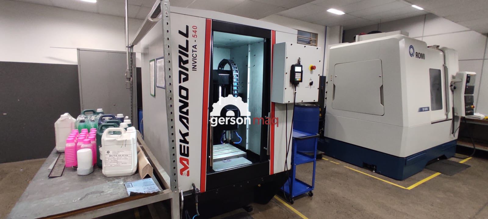 FRESADORA CNC MEKANODRILL INVICTA 540A - ANO 2021